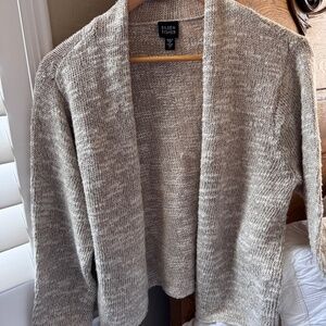 Eileen Fisher Buttonless Cardigan in Size L